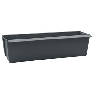 vidaXL Gėlių dėžės Euro paletėms 24 vnt. Pilka 36 x 13,5 x 9,5 cm