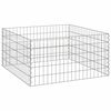 vidaXL Kvadratinis kompostuotojas 100 x 100 x 50 cm Geležis