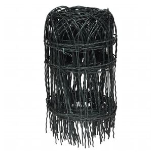 vidaXL Sodo tvora, 25x0,4 m, milteliniu būdu dengta geležis