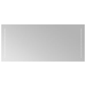 vidaXL Vonios kambario LED veidrodis, 90x40cm