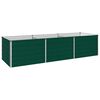 vidaXL Pakelta sodo lova Žalia 240 x 80 x 55 cm