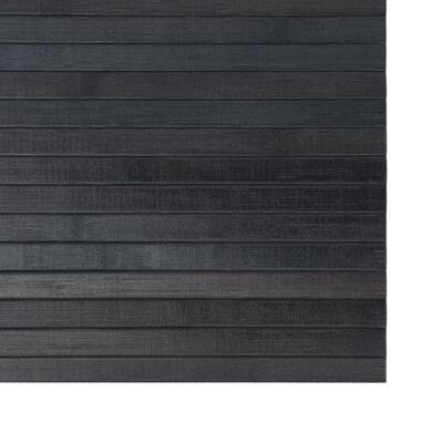 vidaXL Kilimas, pilkos spalvos, 60x200cm, bambukas, stačiakampis