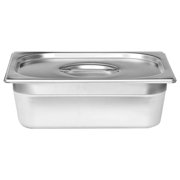 vidaXL &Scaron;ildymo indai Sidabro Nerūdijantis Plienas