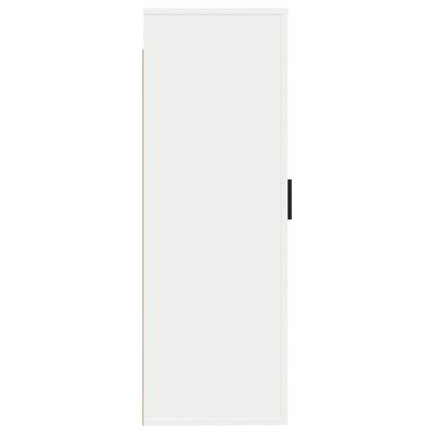 vidaXL Sieninė televizoriaus spintelė, balta, 40x34,5x100cm
