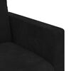vidaXL Sofa Juoda Bendri matmenys: 78 x 78 cm (P X G x A) Aksomas