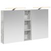 vidaXL Vonios spintos komplektas 3 vnt. 120 x 14,5 x 70 cm