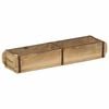 vidaXL Padėklas su saugykla Ruda 57 x 15 x 9 cm Kietas atkurtas medis