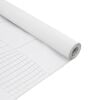 vidaXL Savaime prisiklijuojanti langų plėvelė Frosted Balta PVC