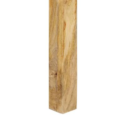 vidaXL Valgomojo stalas, 110x55x76cm, mango medienos masyvas