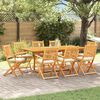 vidaXL Sulankstoma kėdė su pagalve 8 pcs Balta 49 x 57.5 x 92cm