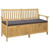 vidaXL Laikymo suolas 2 -Seater 148 x 63 x 84 cm Stačiakampio