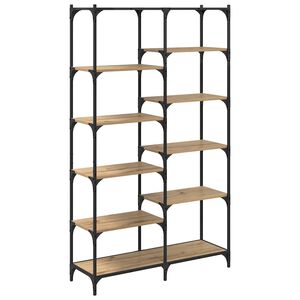 vidaXL Knygų lentyna artisano ąžuolo 100 x 32 x 170 cm