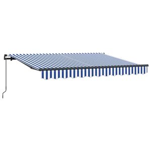 vidaXL I&scaron;traukiama markizė Geltona 400 x 200 cm audinys