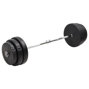 vidaXL Lenkta &scaron;tanga su svoriais, 90kg