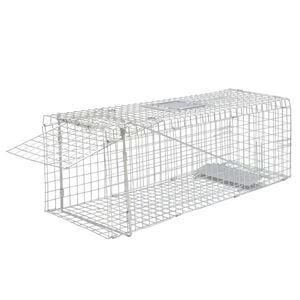 vidaXL Cinkuota gyvų pauk&scaron;čių gaudyklė, 80 cm