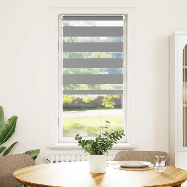 Zebra Žaliuzė, Roletas 40 x 100 cm, Pilkas