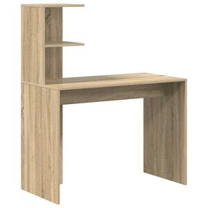 vidaXL Stalas Sonoma ąžuolas 102 x 50 x 124 cm Apdirbta mediena