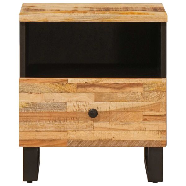 vidaXL Lovos spintelė Ruda 40 x 33 x 46 cm Kietas mango medis