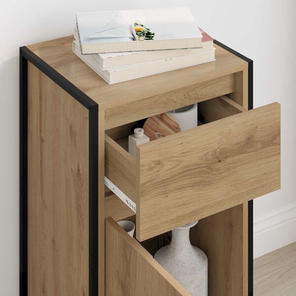 vidaXL Kabalas Meistrų ąžuolas 81 x 36 x 150.5 cm Apdirbta mediena