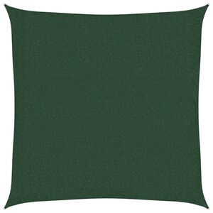 vidaXL Uždanga nuo saulės, tamsiai žalia, 2,5x2,5m, HDPE, 160g/m&sup2;