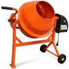 Elektrinė Betono Mai&scaron;yklė, Plienas, 63 L, 220 W, Oranžinė