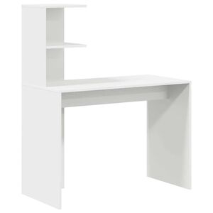vidaXL Stalas Balta 102 x 50 x 124 cm Apdirbta mediena