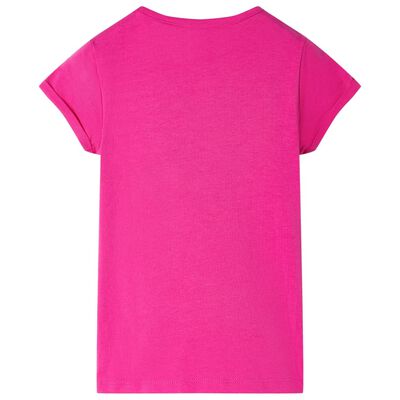 Vaikiški marškinėliai, tamsiai rožinės spalvos, 92 dydžio