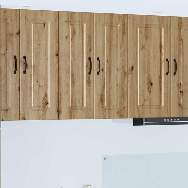 vidaXL Virtuvės spintelė su saugykla Kalmar 2 pcs Amatininkų ąžuolas