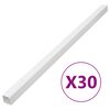 vidaXL Kabelių kanalas, 40x40mm, 30m, PVC
