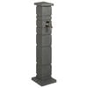vidaXL Sodo cisterna Antracito 26 x 26 x 101 cm PE