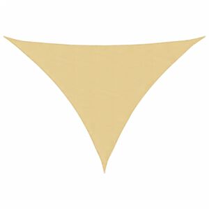 vidaXL Burė nuo saulės, smėlio, 7x5x5m, 100% oksfordo poliesteris