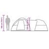 vidaXL Stovyklavimo palapinė, pilka/oranžinė, penkiavietė