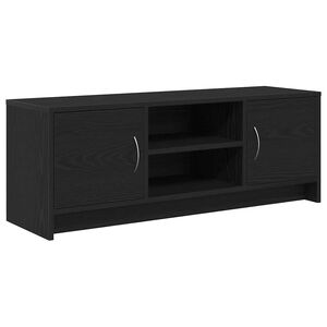 vidaXL TV spintelė, juodo ąžuolo spalvos, 102x30x37,5 cm, inžinerinė mediena
