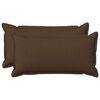 vidaXL Pagalvėlės užvalkalas 2 pcs HOUTEN Ruda 40 x 70 cm