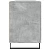 vidaXL Ra&scaron;omasis stalas, betono pilkas, 140x50x75cm, apdirbta mediena