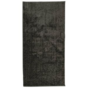 vidaXL Kilimas ISTAN, antracito, 100x200cm, blizgus, auk&scaron;ti &scaron;ereliai