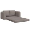 vidaXL Sofa lova 60cm Taupe audinys