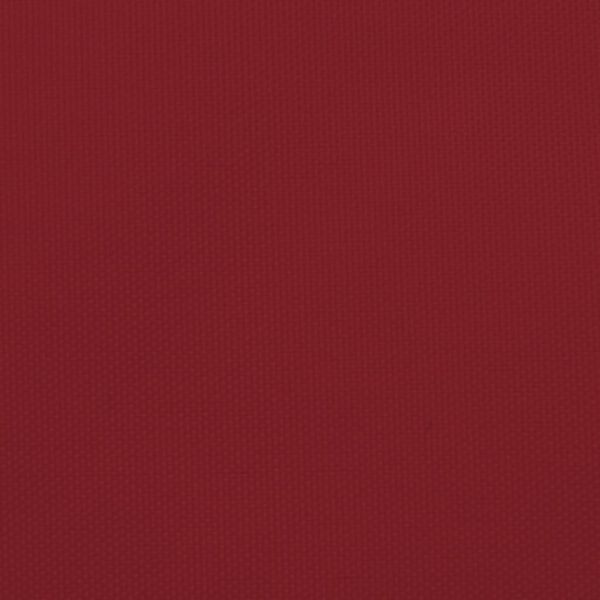 vidaXL Uždanga nuo saulės, raudona, 5x6x6m, oksfordo audinys