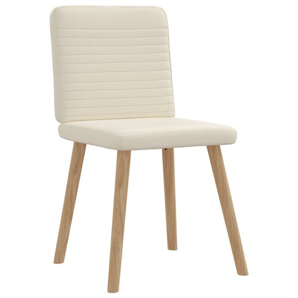 vidaXL Valgomojo kėdės, 6vnt., linas