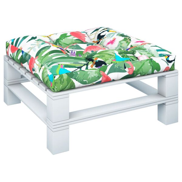 vidaXL Paletės pagalvėlė, įvairių spalvų, 70x70x12cm, audinys