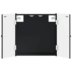 vidaXL Dartboard spinta BREDA Juoda 52,5 x 10,5 x 53,5 cm