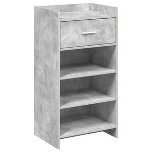 vidaXL Batu skrynia Betono pilka 48 x 36 x 92 cm Apdirbta mediena