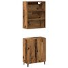 vidaXL indauja su sienine spintele Old Wood Engineered Wood