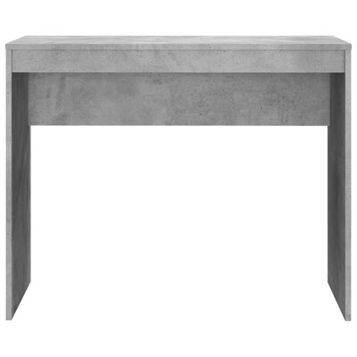 vidaXL Rašomasis stalas, betono pilkas, 90x40x72cm, apdirbta mediena