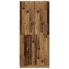 vidaXL Spinta Old Wood 80x52x180 cm Engineered Wood