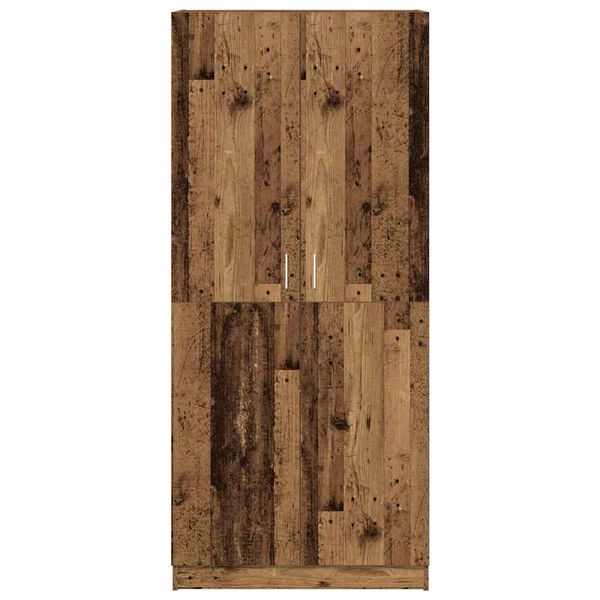 vidaXL Spinta Old Wood 80x52x180 cm Engineered Wood