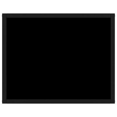 vidaXL Konsolinis staliukas, juodas, 50x40x40cm, grūdintas stiklas