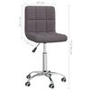 vidaXL Pasukama biuro kėdė, taupe spalvos, audinys