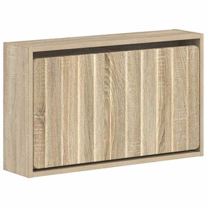 vidaXL Sieninis batų kabinetas ZWOLLE 71 x 17 x 43 cm Apdirbta mediena