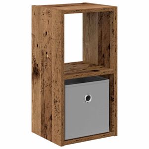 vidaXL Naktinis staliukas Senas medis 25,5 x 22 x 49,5 cm